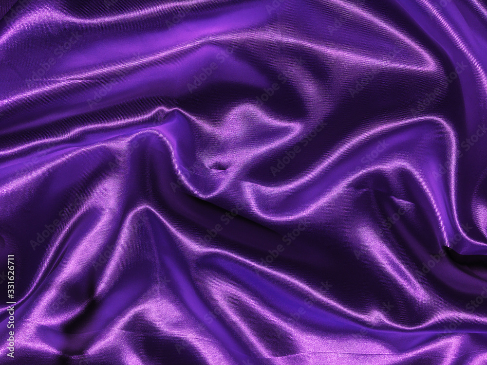 Obraz premium Abstract purple fabric texture background with copy space for design
