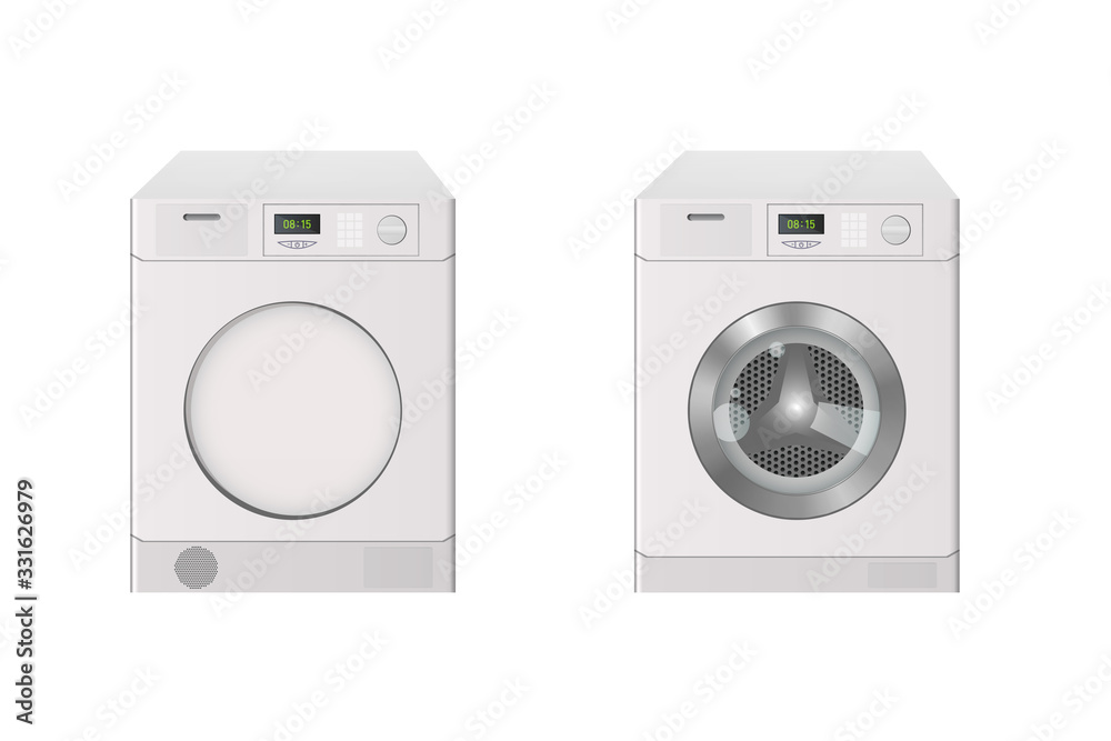 The drying and washing machine