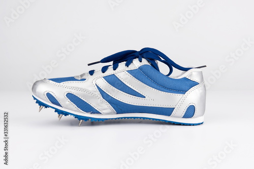 Track shoes isolated in white background