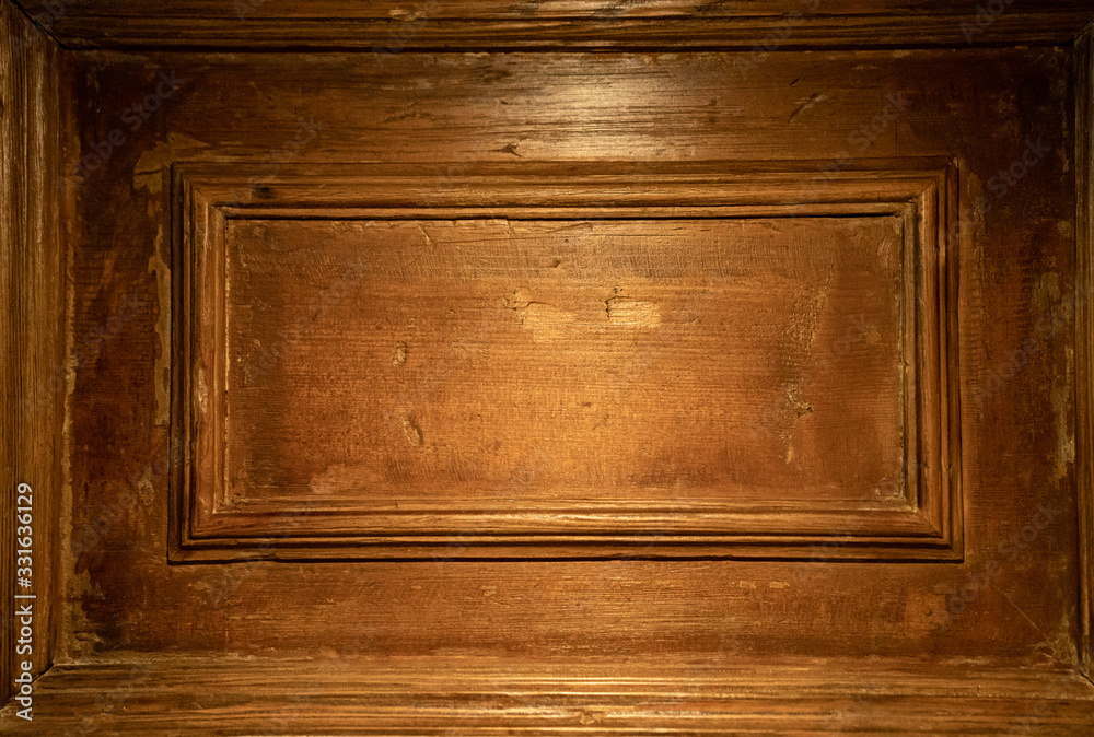 fragment of a wooden door. old surface. texture.