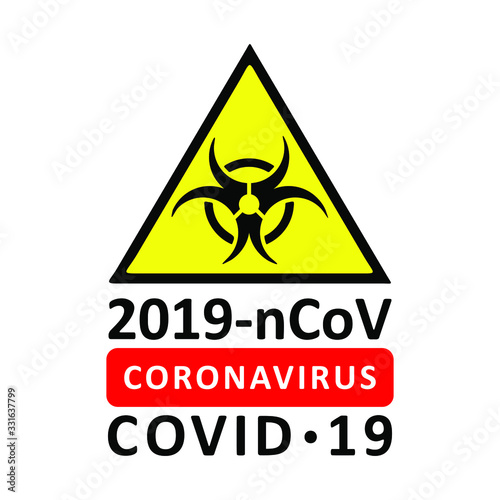 Coronavirus virus Covid -19 Cell Icon 2019-nCoV logo