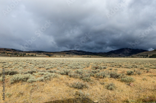 Palette Springs in Yellowstone National Park, USA