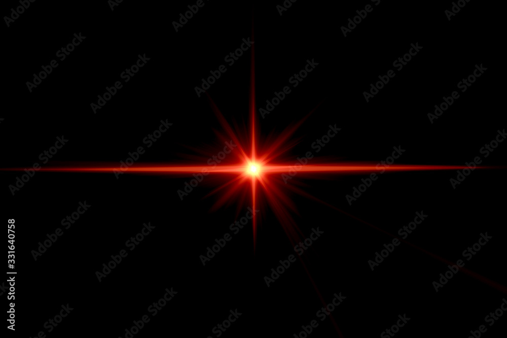Beautiful Lens flare glow light effect on black background for add overlay  or screen filter over photos. Optical Flare effect illustration. Stock  Photo | Adobe Stock
