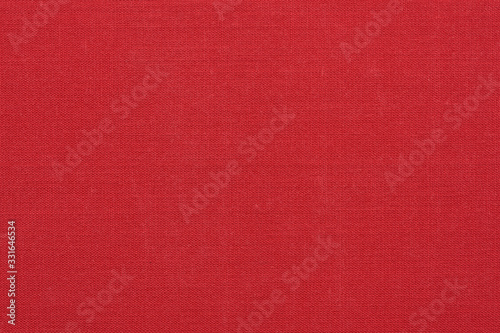 Bright red color abstract wicker texture for background. Close-up detail view of red texture decoration material, pattern background