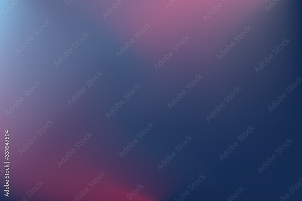 Modern Smooth Elegant Gradients Background Composition with Red Blue and Purple Colors