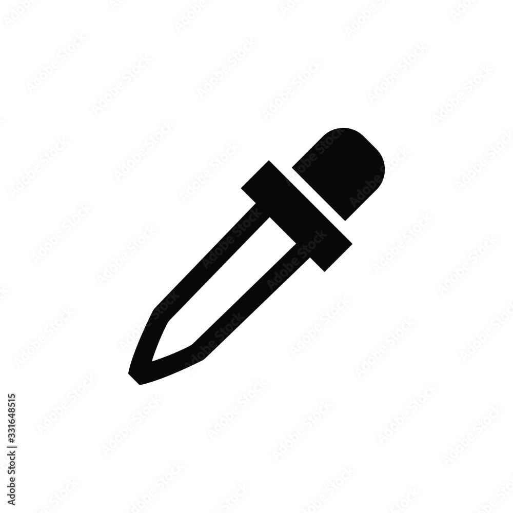 vector illustration of a drop tool icon