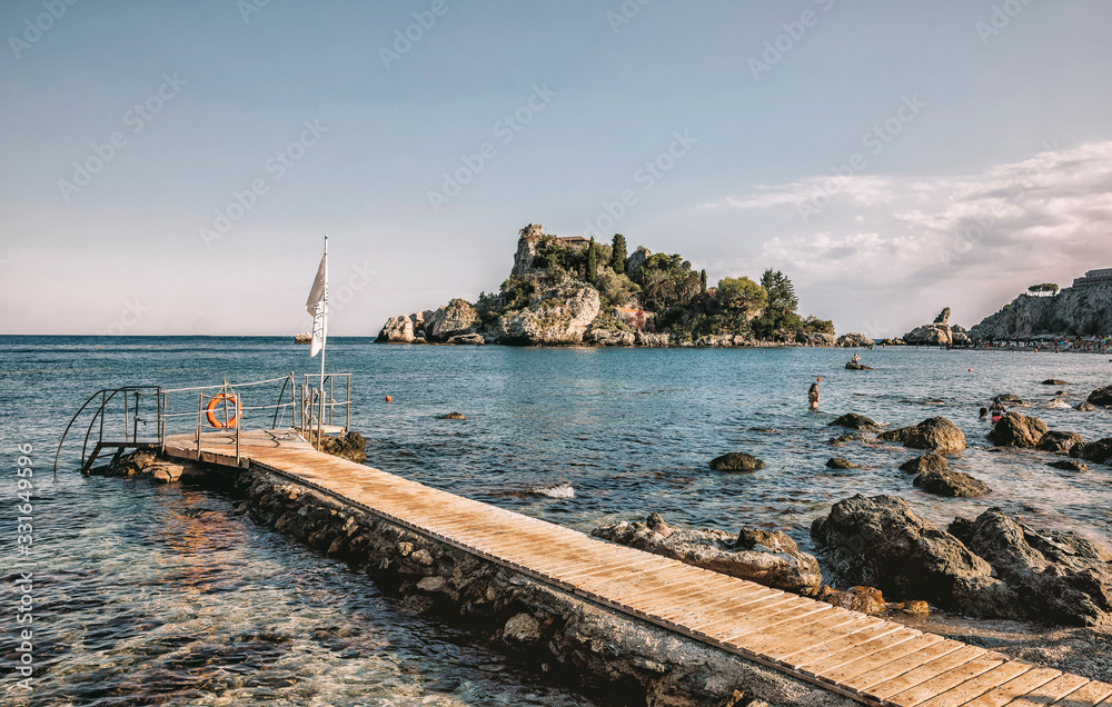 Obraz premium Isola Bella, Taormina