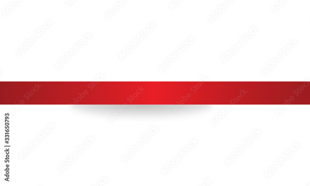 Rot Band Banner Hintergrund 