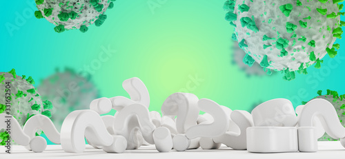 virus cell symbolic image 3...