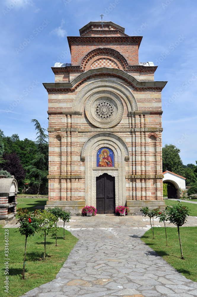 Fototapeta premium Serbian medieval Orthodox monastery Kalenic