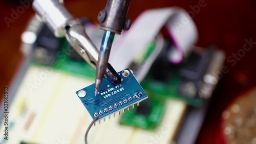 soldering circuit board