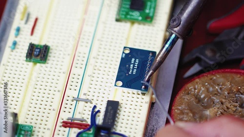 soldering circuit board