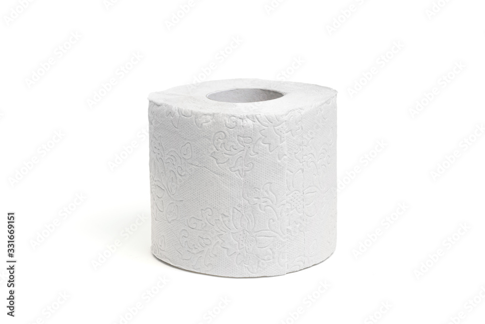 toilet paper quarantine. covid 2019 on a white background isolate toilet paper quarantine. covid 2019 on a white background isolate