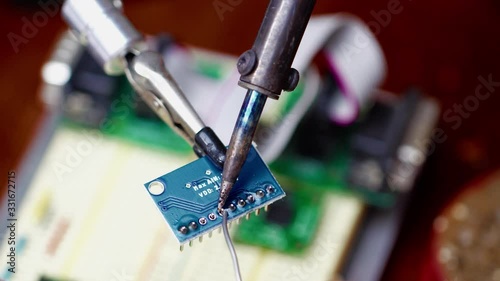 soldering circuit board