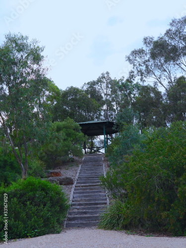 Park in Broadmeadows Melbourne Victoria surrounded by green lush trees rivers and lakes
