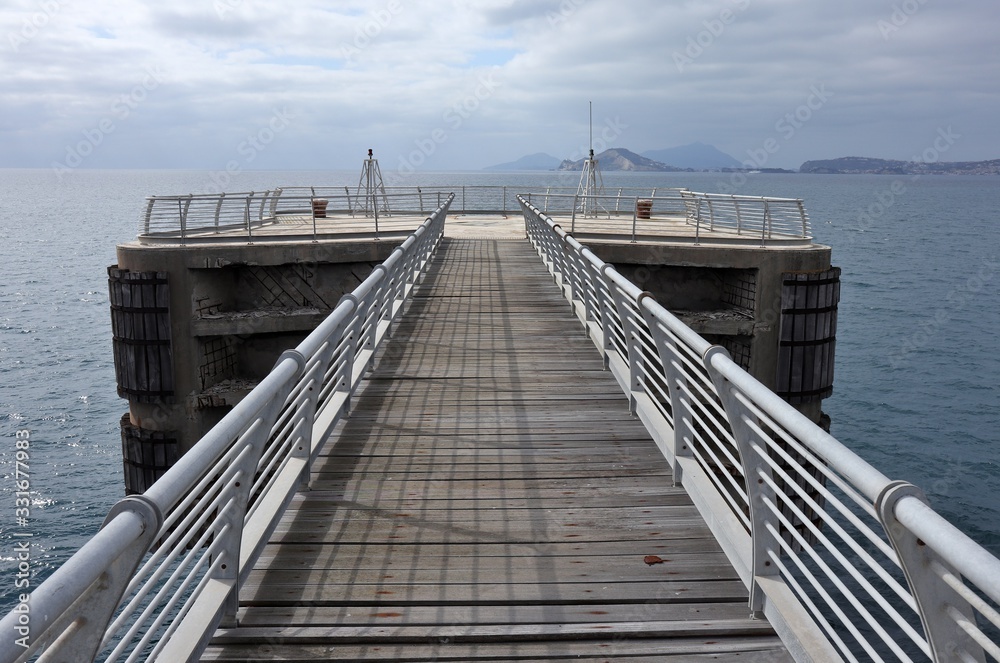 Bagnoli - Estremità del Pontile Nord