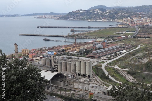 Napoli - Panorama di Bagnoli dal Parco Virgiliano photo