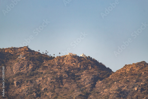View of the mountains at Mount Abu in Rajasthan, India