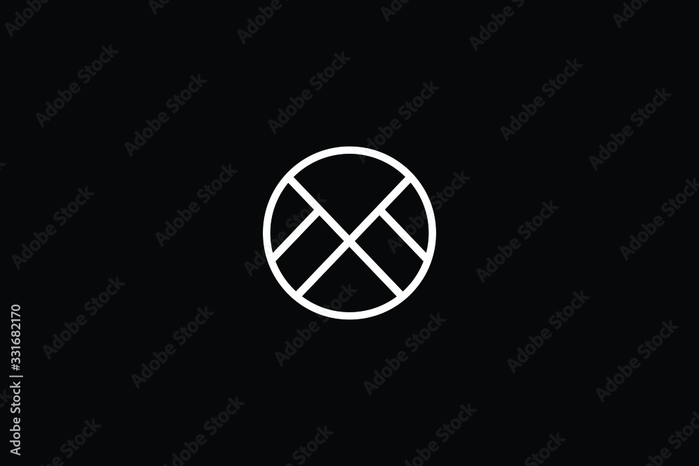 Minimal elegant monogram art logo. Outstanding professional trendy awesome artistic MX XM OX XO initial based Alphabet icon logo. Premium Business logo in White color on black background Minimal elegant monogram art logo. Outstanding professional trendy awesome artistic MX XM OX XO initial based Alphabet icon logo. Premium Business logo in White color on black background
