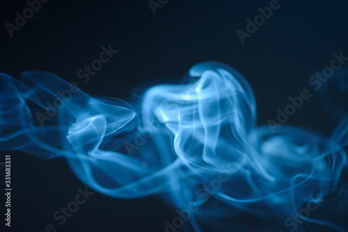 blue smoke