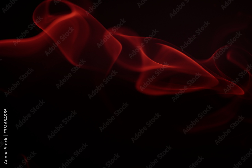 Obraz premium red smoke