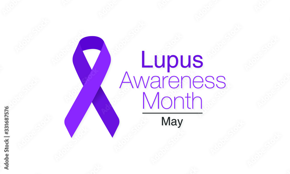 Vector illustration on the theme of Lupus erythematosus awareness month observed every year during the month of May. Vector illustration on the theme of Lupus erythematosus awareness month observed every year during the month of May.