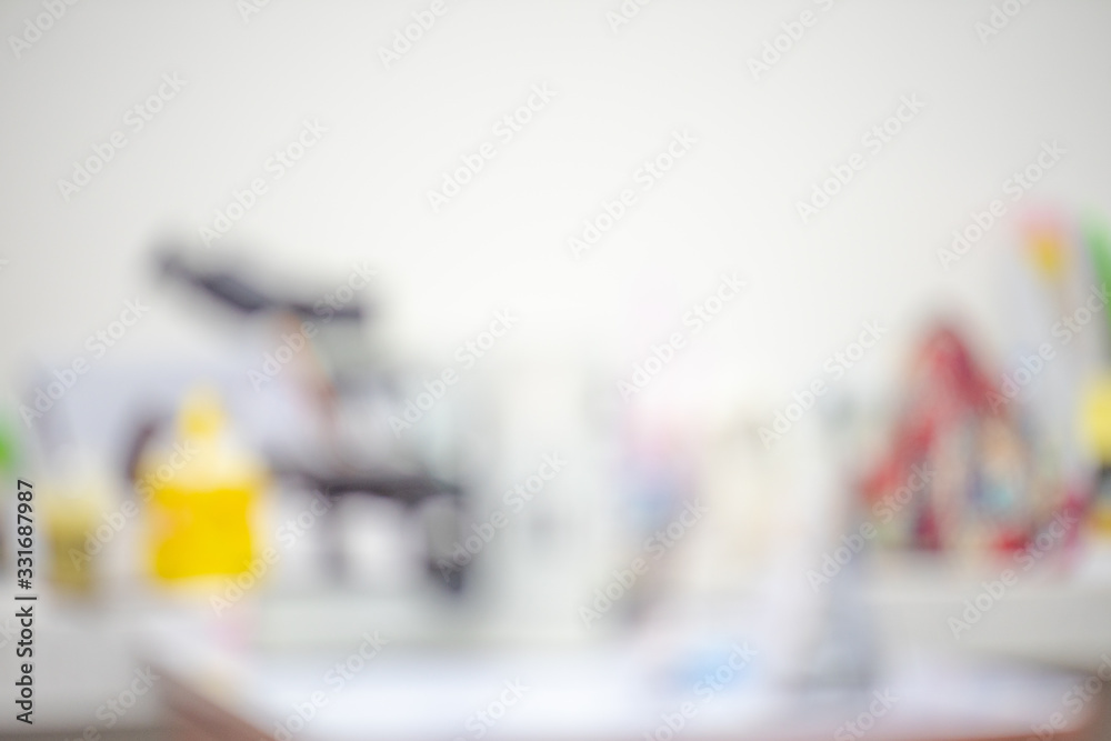 Laboratory in the hospital,blur focus.