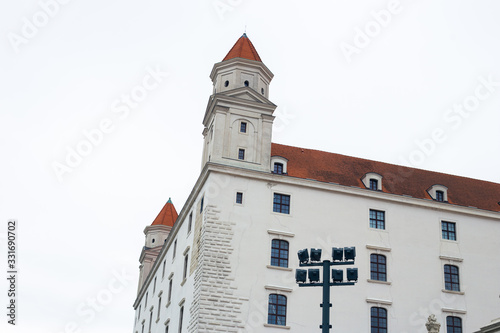 Canvas Print Old Bratislava Castle in the capital of Slovakia