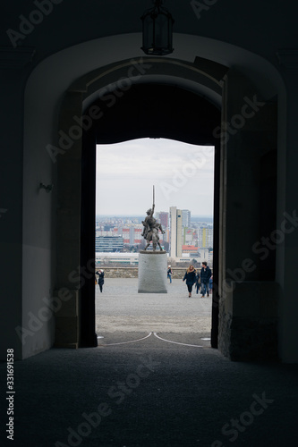 Canvas Print Old Bratislava Castle in the capital of Slovakia