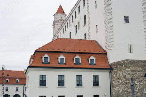 Photography Old Bratislava Castle in the capital of Slovakia