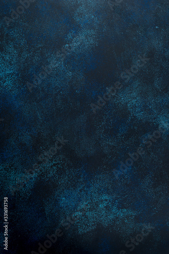 Fototapeta Naklejka Na Ścianę i Meble -  Textured background with different shades of blue light and dark