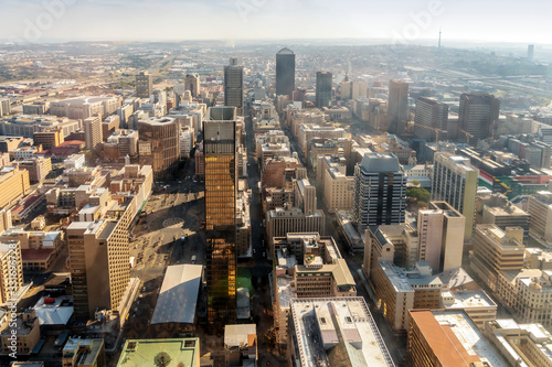 Downtown of Johannesburg  South Africa