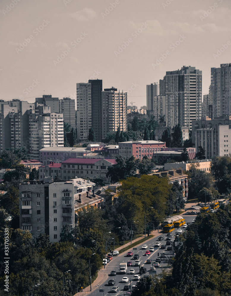 Fototapeta premium city, skyline, cityscape