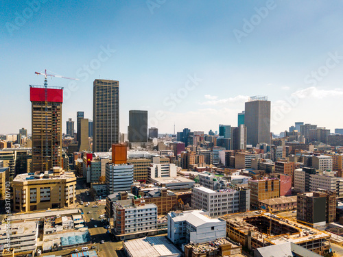 Downtown of Johannesburg, South Africa photo