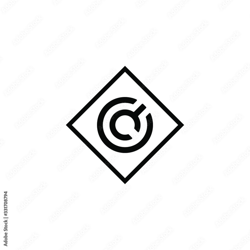 letter C logo icon template letter C logo icon template