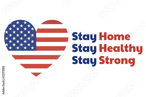 Inspirational positive quote about novel coronavirus covid-19 pandemic. Template for background, banner, poster with text inscription. Vector EPS10 illustration.