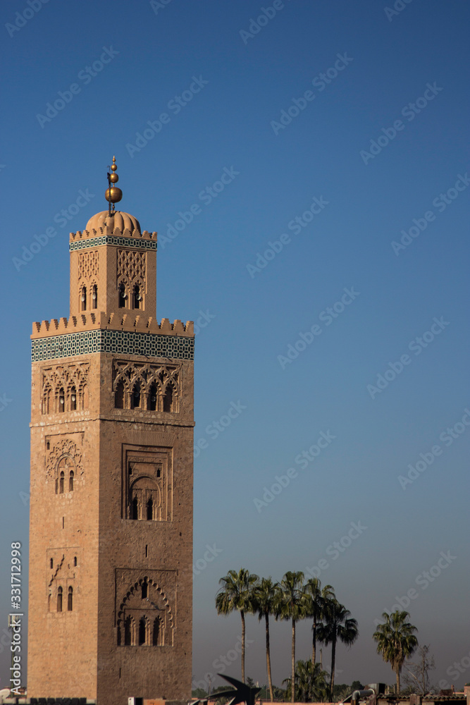 Fototapeta premium Minareto in Marocco