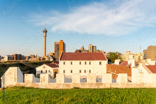 Famous Constitution Hill in Johannesburg, South Africa