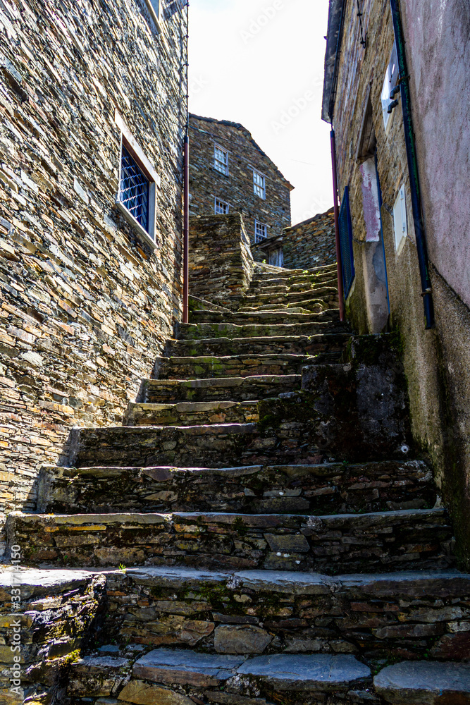 shale village stairway