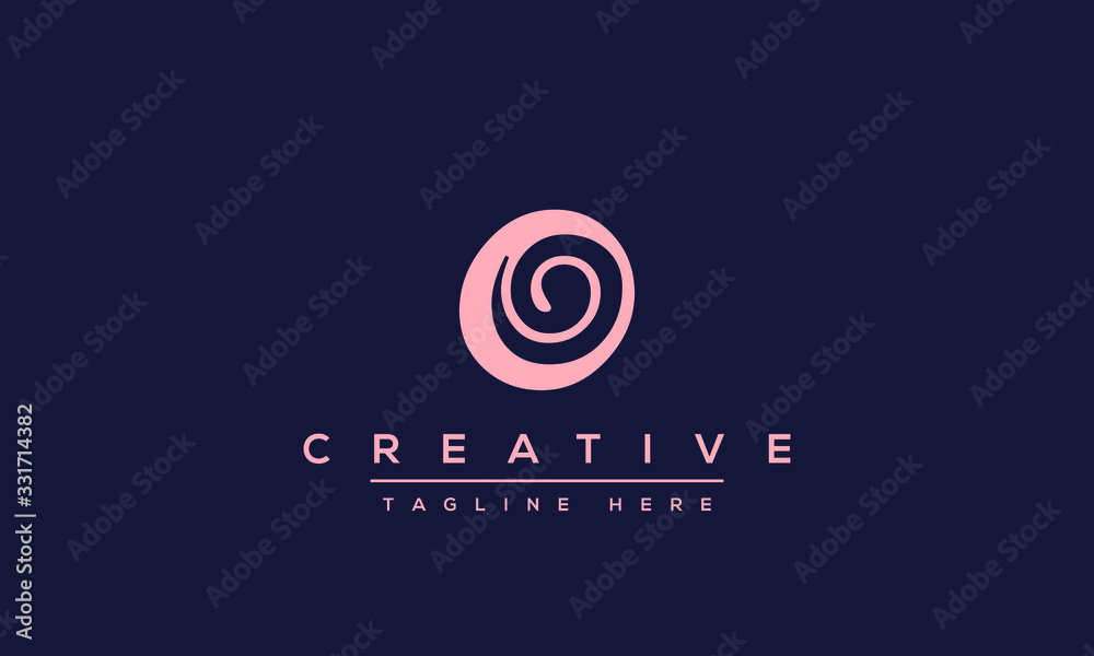 Creative abstract letter O logo design template. OO icon initial based monogram and symbol in vector.