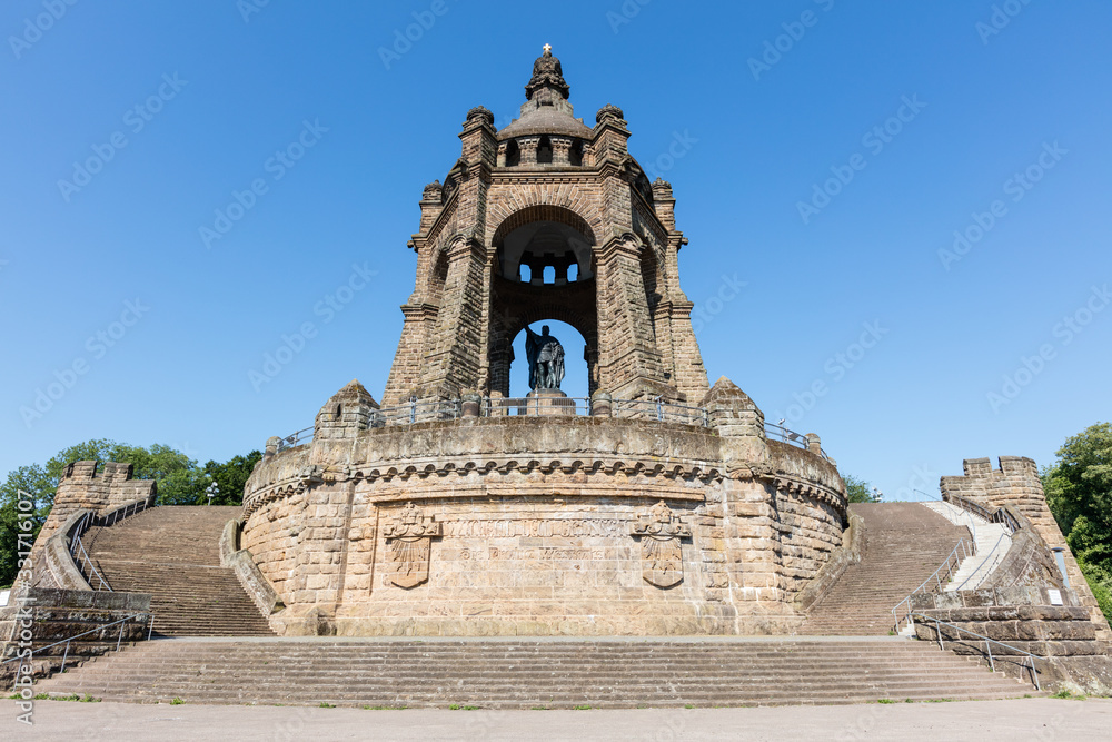 Kaiser-Wilhelm-Denkmal, Porta Westfalica, Deutschland Kaiser-Wilhelm-Denkmal, Porta Westfalica, Deutschland