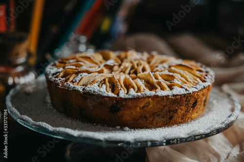 food, dessert, apple, cake, pastry, pie, fruit, sweet, homemade, delicious, background, crust, baked, tart, slice, fresh, piece, bakery, autumn, cinnamon, american, closeup, dish, sugar, thanksgiving, photo