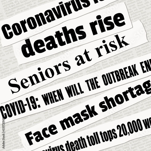 Corona virus news headlines