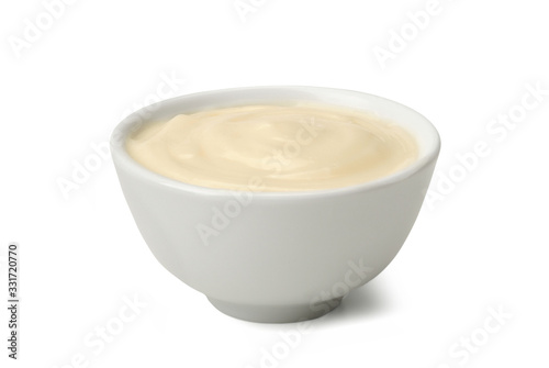 Béchamel - Isolated on White Background