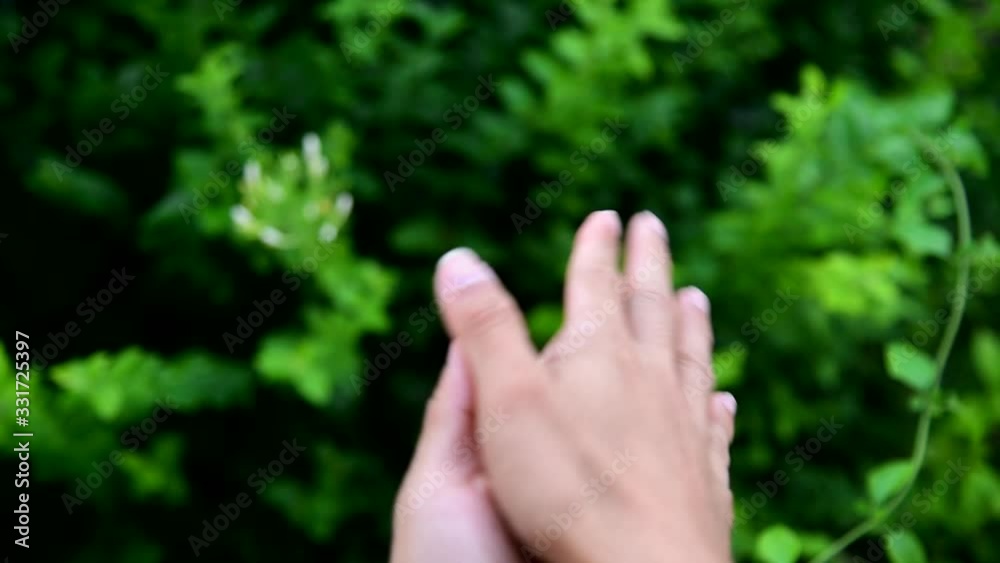Cleaning hand by sanitizer gel / cleaning hand from corona virus Cleaning hand by sanitizer gel / cleaning hand from corona virus