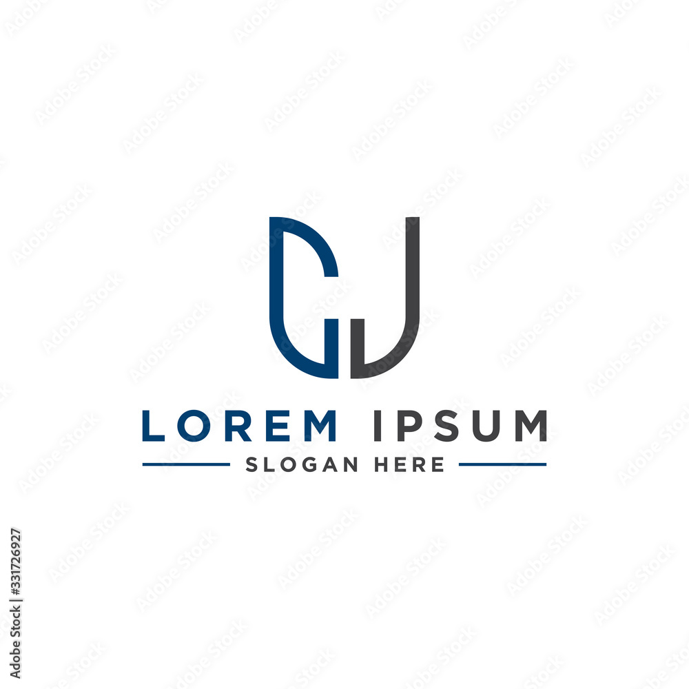 Inspiring logo design Set, for companies from the initial letters of the CJ logo icon. -Vectors Inspiring logo design Set, for companies from the initial letters of the CJ logo icon. -Vectors
