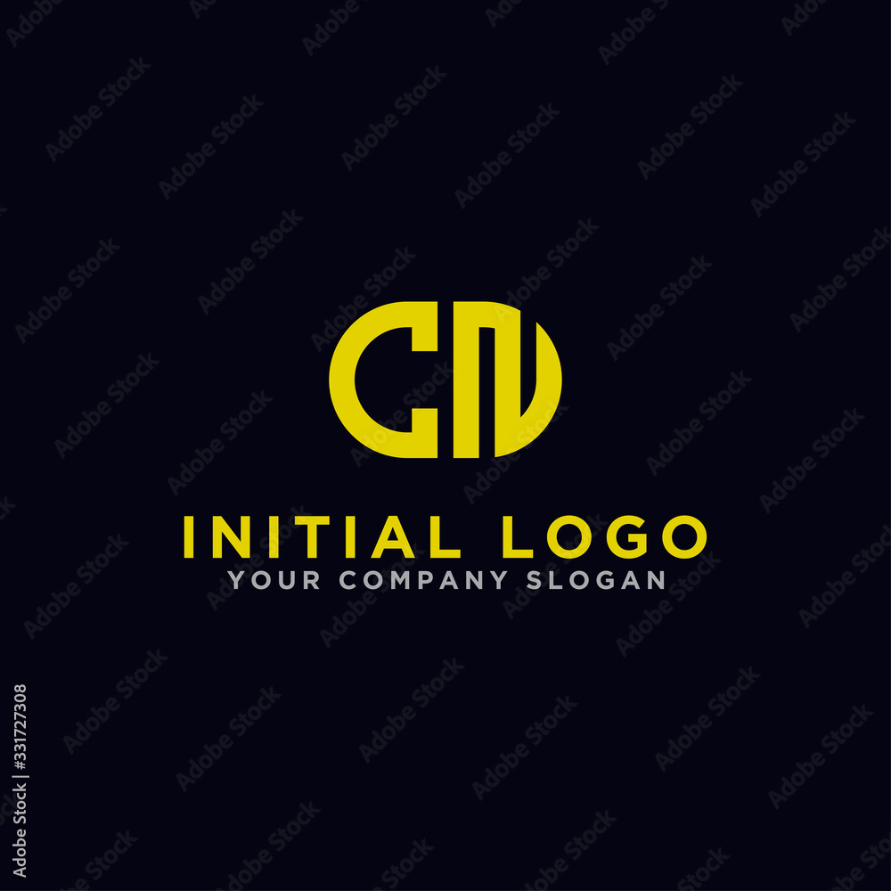 Inspiring logo design Set, for companies from the initial letters of the CN logo icon. -Vectors Inspiring logo design Set, for companies from the initial letters of the CN logo icon. -Vectors