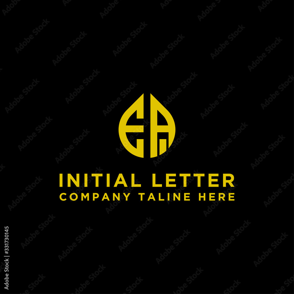 Inspiring logo design Set, for companies from the initial letters of the EA logo icon. -Vectors Inspiring logo design Set, for companies from the initial letters of the EA logo icon. -Vectors