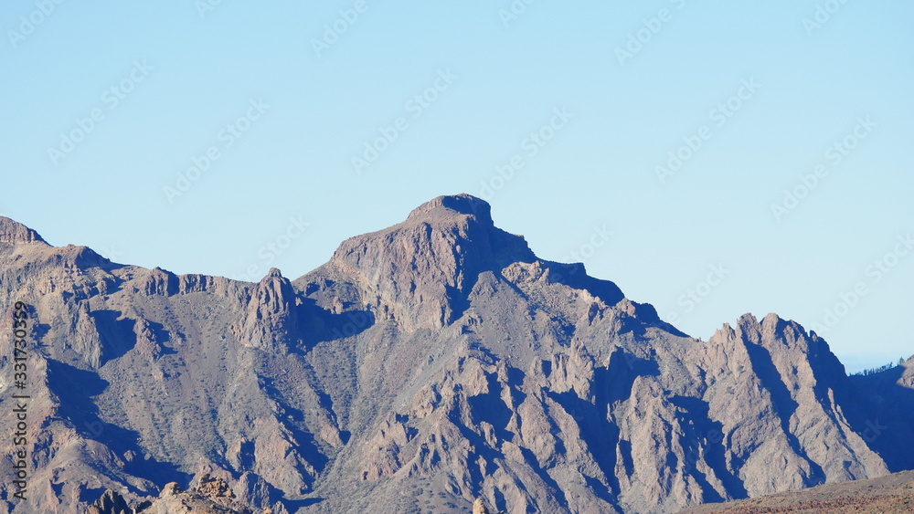 Teneriffa, Spanien: Berggipfel im Teide Nationalpark
