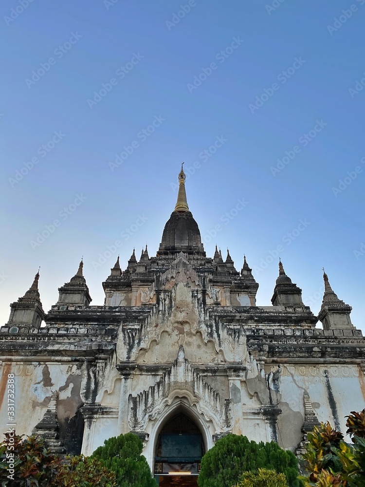 The structure of Pagoda in Bagan, the world heritage site, Myanmar